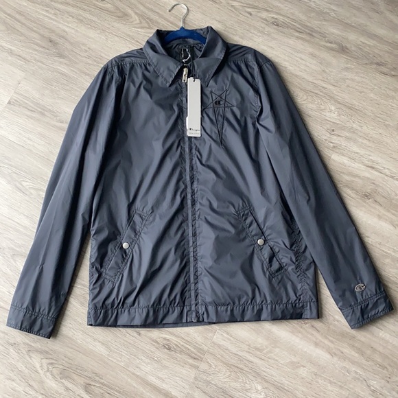 NWT RICK OWENS Black Champion Edition Worker Windbreaker Jacket - Picture 5 of 10